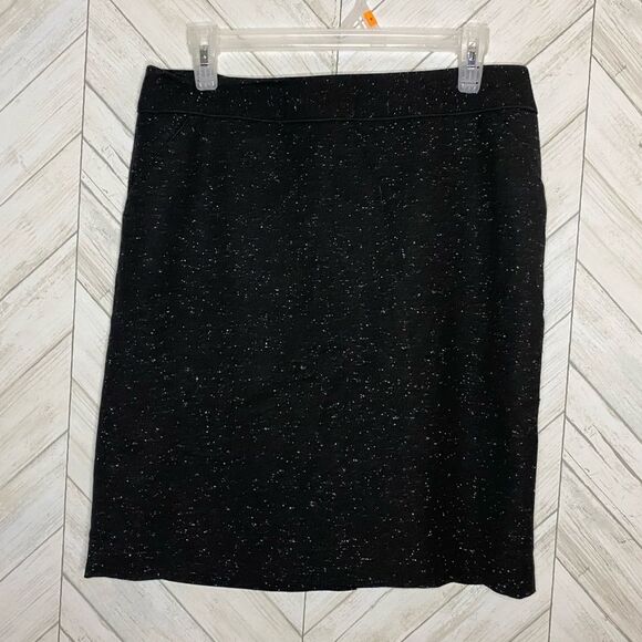 Halogen black speckle pencil skirt - Picture 1 of 10